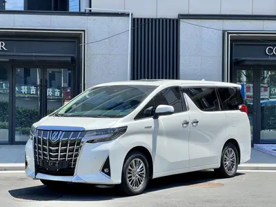 丰田 埃尔法 2023款 双擎 2.5L 豪华版 珍珠白